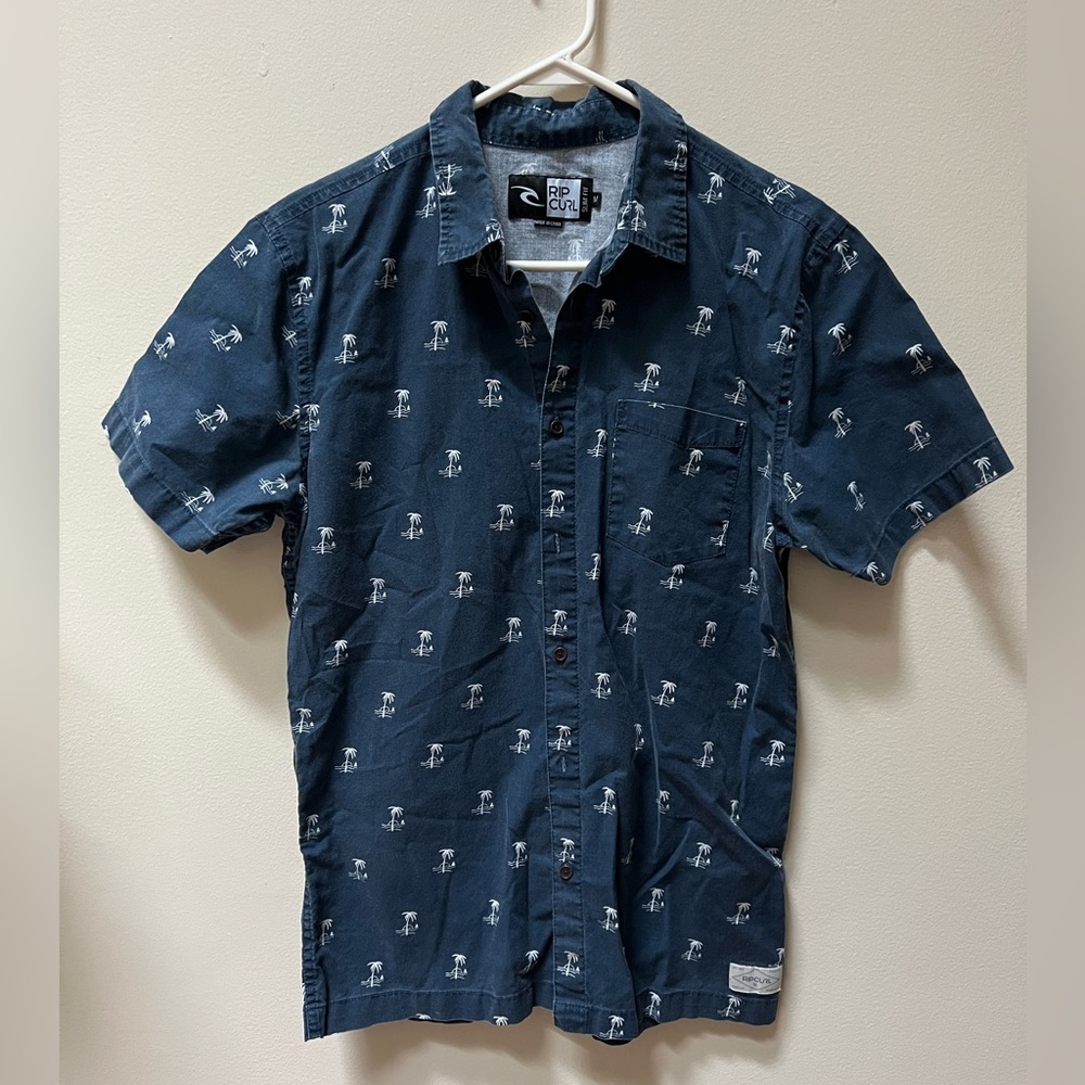 Rip Curl Short Sleeved Button Down - image 1